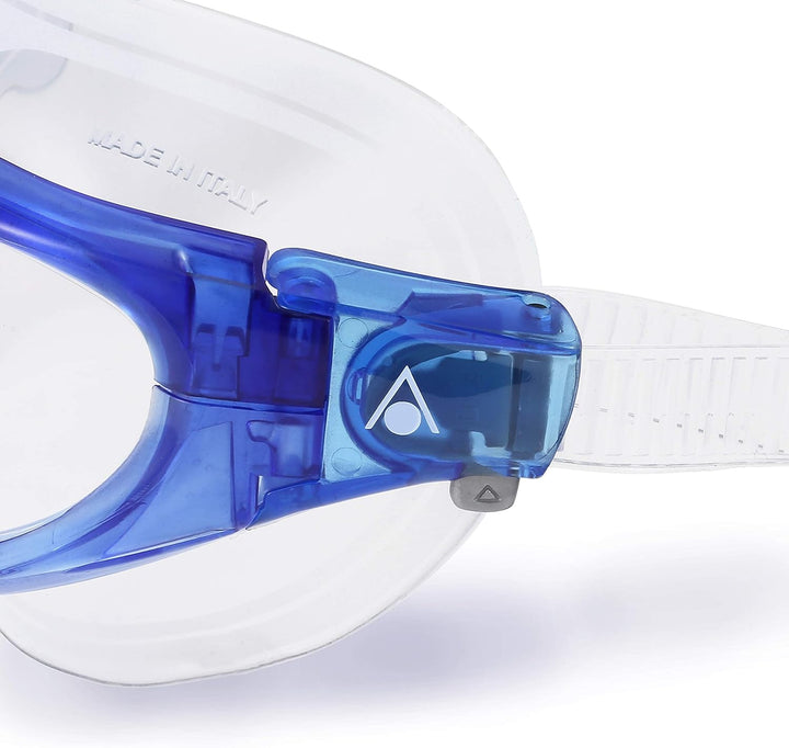 Aquasphere Unisex Vista Pro Schwimmmaske (1er Pack) Einheitsgrösse Transparent - Blaue Titan-Spiegel