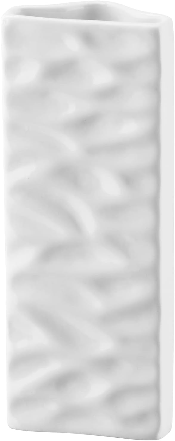 WENKO Keramik Luftbefeuchter Wellen, zum Aufhängen an Rippen-Heizungen, flache Form, Weiss (Packung