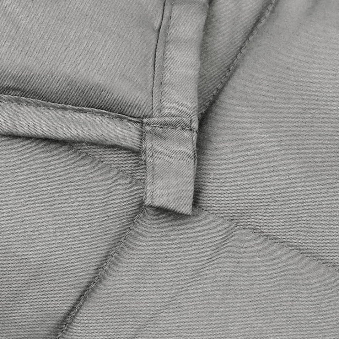 Gewichtsdecke Weighted Blanket Schwere Decke Zum Schlafen Schwere Decke Grau 220x240 cm 11 kg Stoff