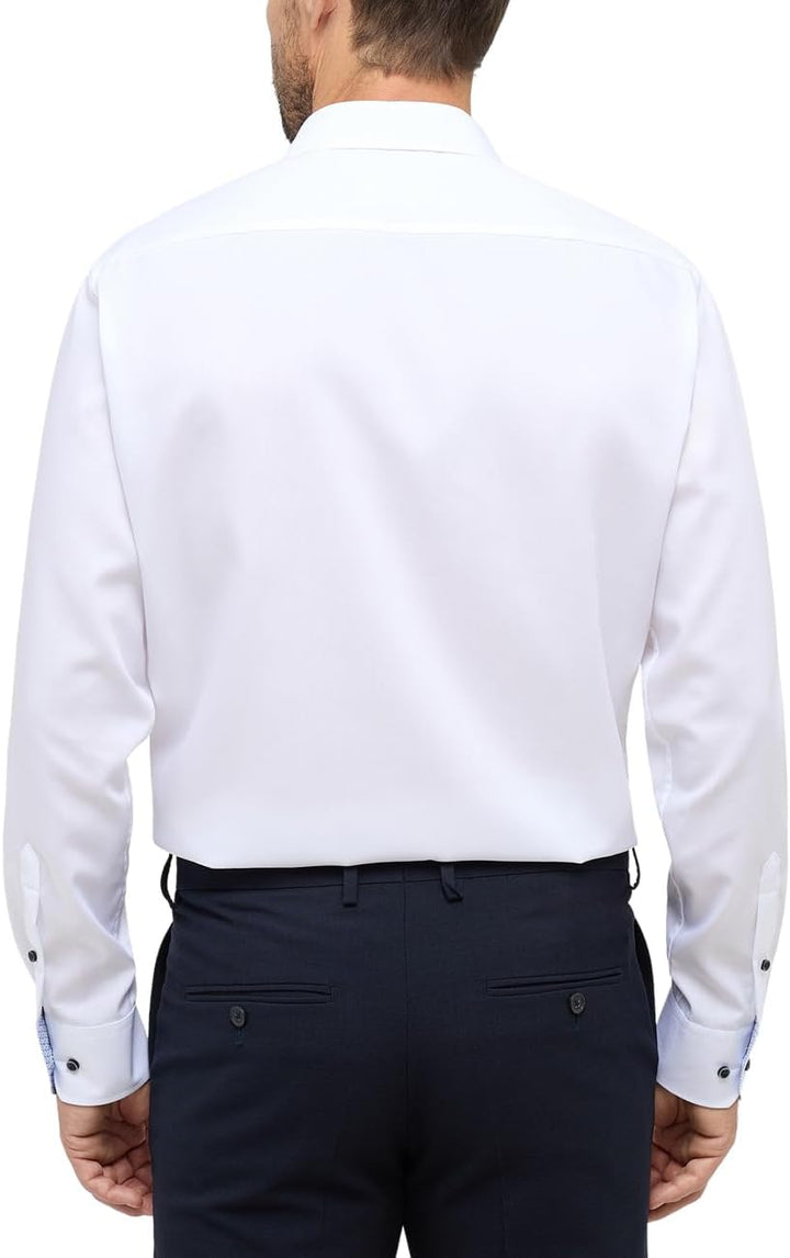 ETERNA Herren Original Shirt MODERN FIT 40 Weiã, 40 Wei&#xE3;
