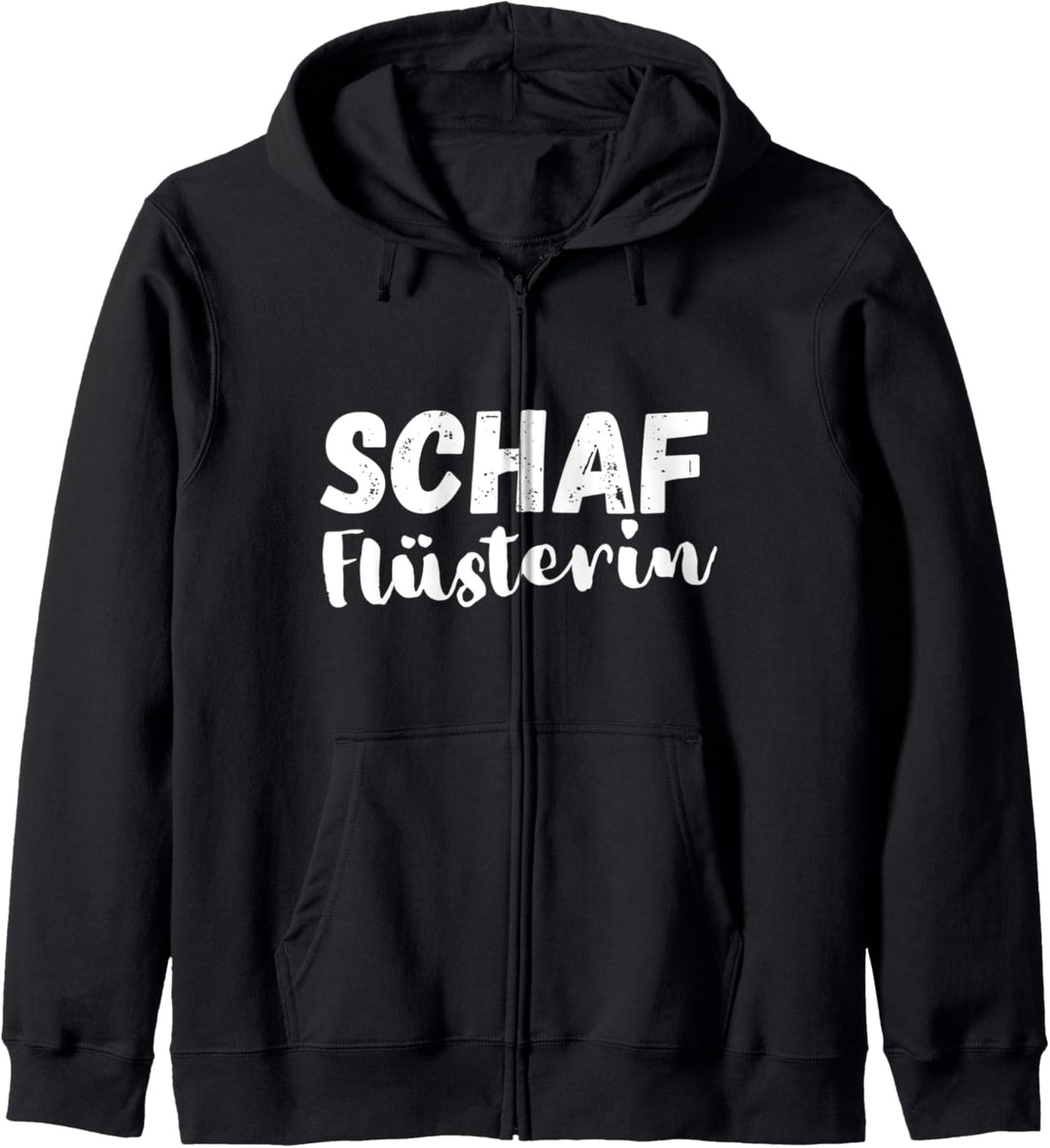 Schaf Flüstererin Tiere Schäferin Schafe Spruch Kapuzenjacke