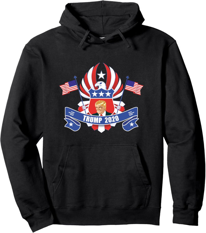 Stimmen Sie für Trumpf Pullover Hoodie