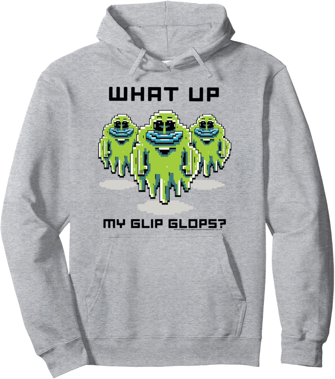 Rick and Morty What Up Pullover Hoodie
