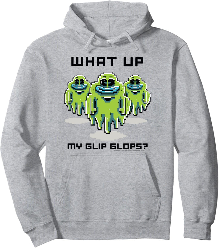 Rick and Morty What Up Pullover Hoodie