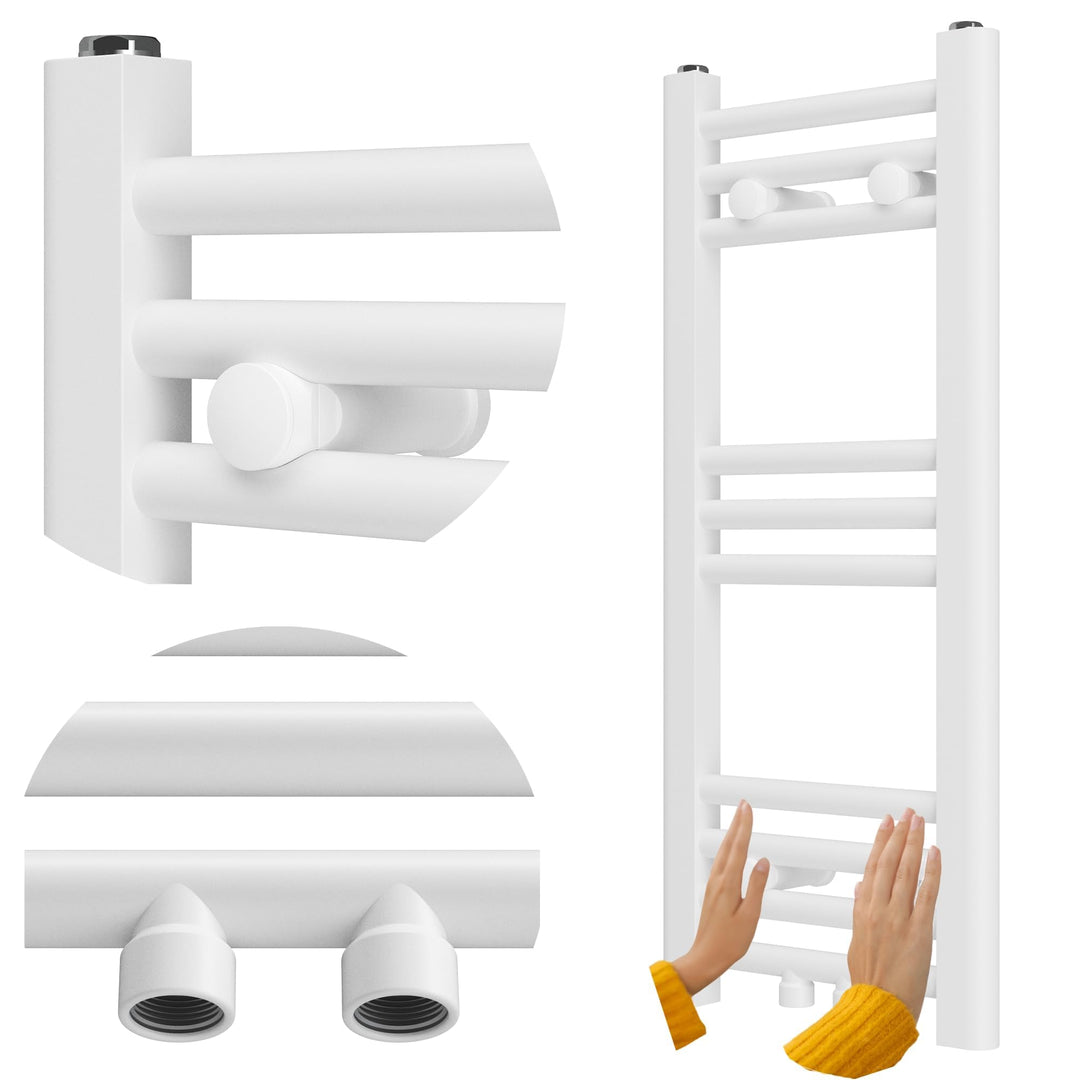 Granitan Badheizkörper 70x30 cm, Weiss 70x30 cm - 193W Weiss, 70x30 cm - 193W Weiss