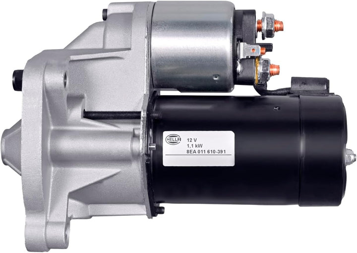 HELLA - Starter/Anlasser - 12V - 1.1kW - für u.a. Peugeot 206 Hatchback (2A/C) - 8EA 011 610-391