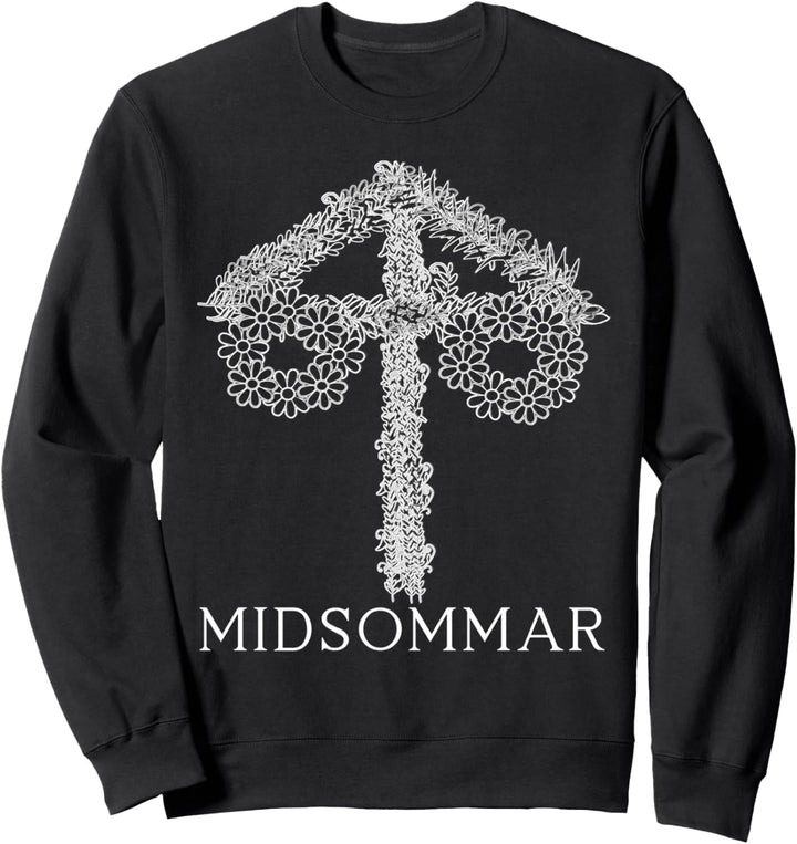 Mittsommer Maibaum Mittsommerfest Svezia Solstizio Sweatshirt