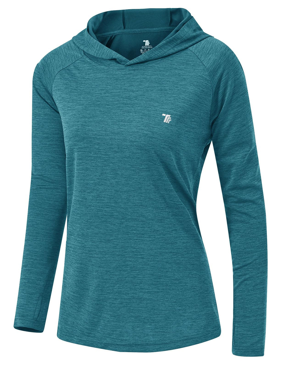 donhobo Damen Sport Shirt Langarm Laufshirt Pullover Sweatshirts Fitness Hoodies Running Yoga Tops m
