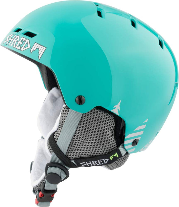 SHRED Damen Helm Bumper Timber, Mint, L