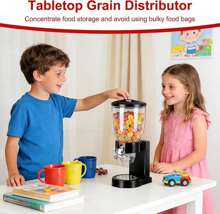 LUPATDY Pack Müslispender 3.5L, Aufbewahrungsbox Küche Organizer mit Deckel, Cereal Dispenser für Mü