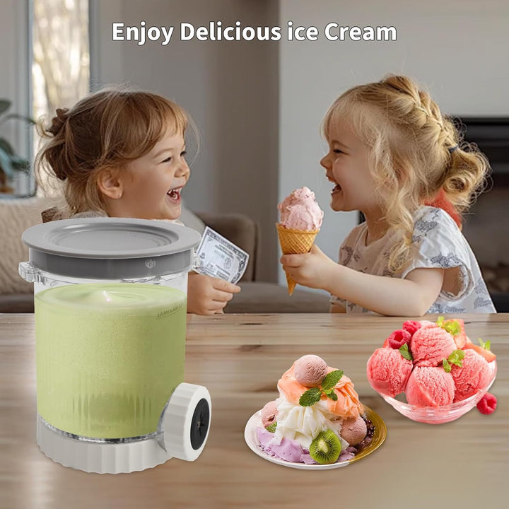 4er-Ninja Creami Swirl - Pack Behälter für Ninja Creami Swirl Pints und Deckel, Eisbehälter Ko
