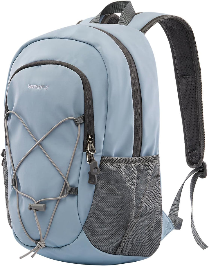 WATERFLY Kleiner Rucksack 12L Wanderrucksack: Mini Backpack Tagesrucksack Hellblau, Hellblau