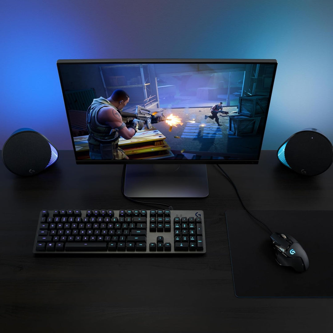 Logitech G502 HERO High-Performance Gaming-Maus mit HERO 25K DPI optischem Sensor, RGB-Beleuchtung,
