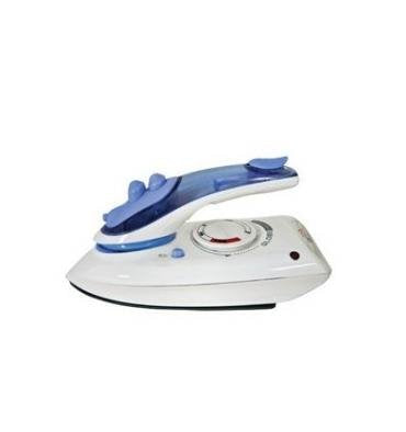 DCG Eltronic ETA200 Reisebügeleisen, 20,3 x 9,3 x 9,4 cm, Weiss/Violett