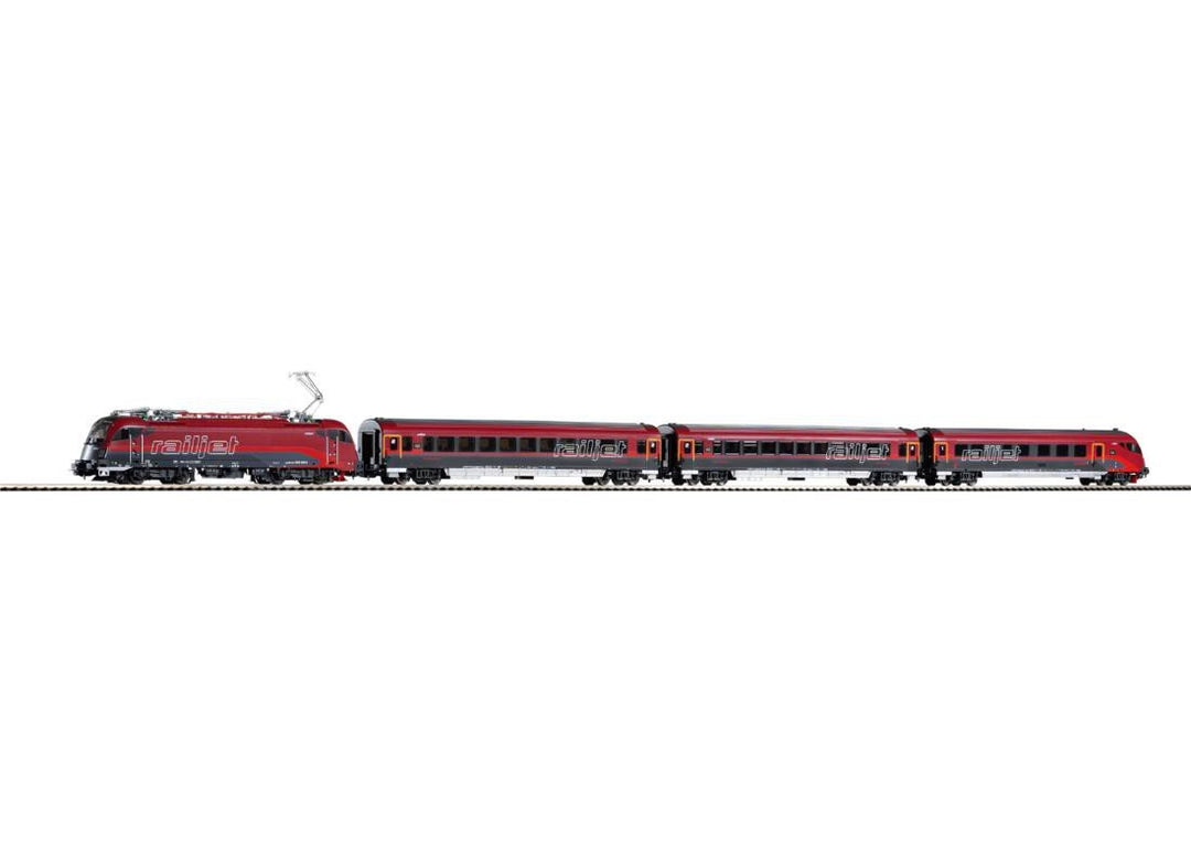 Piko 58132 Zugset Railjet Rh 1216 + 3 Wagen ÖBB Wechselstromversion