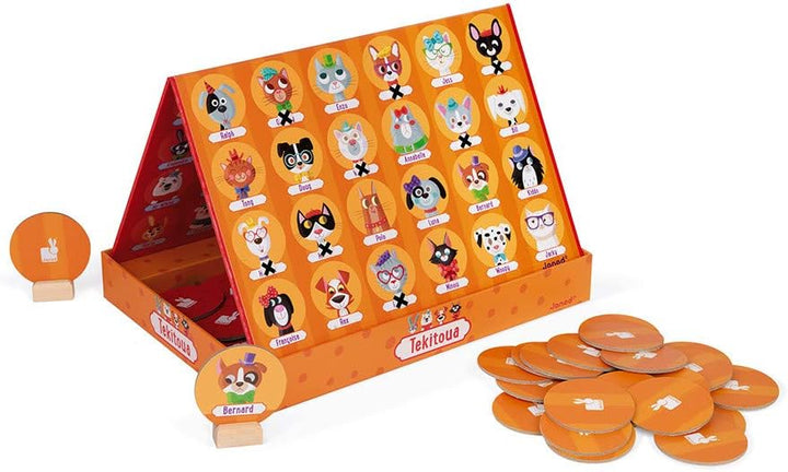 Janod - Strategy Tekitoua Game - Childrens Board Game - FSC - Certified Game of Skill - Ages 5 and u