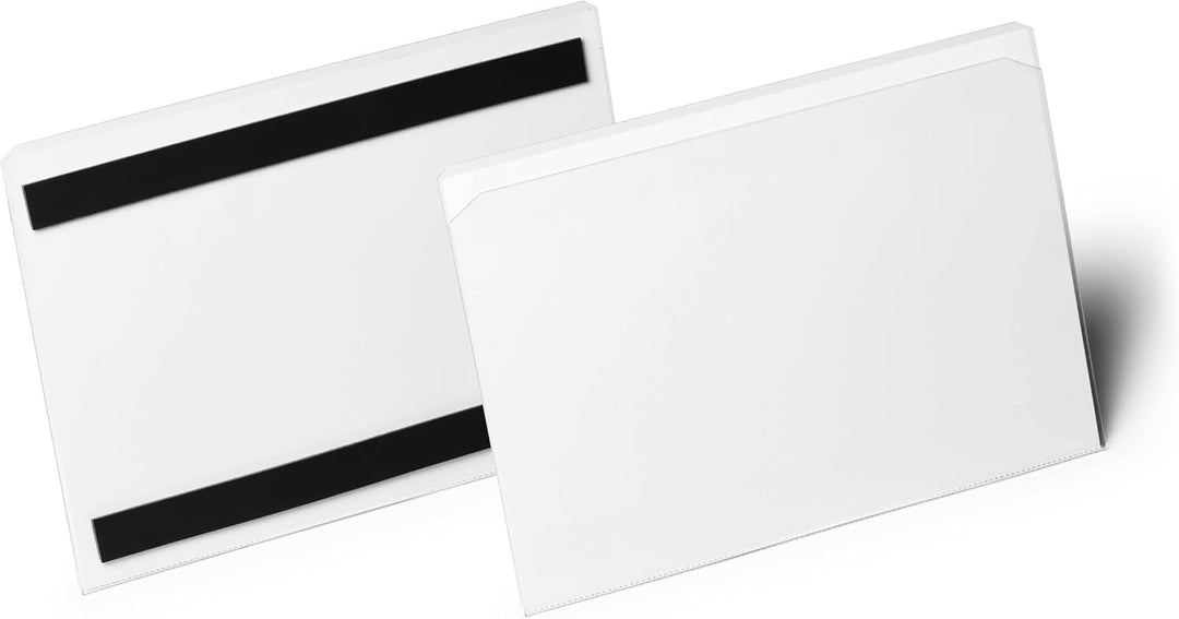 Durable Kennzeichnungstasche HARD COVER magnetisch A5 quer, Packung à 10 Stück, 119819 A5 quer magne