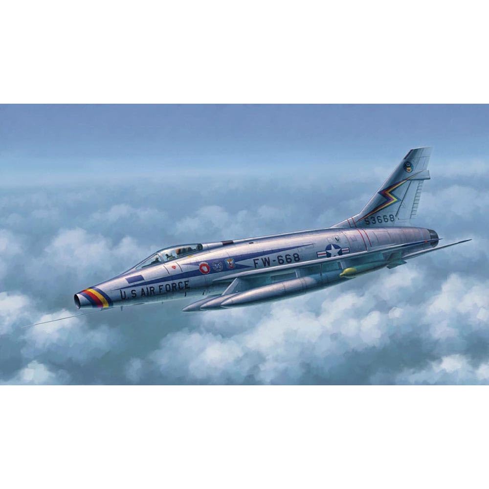 Trumpeter 02839 Modellbausatz F-100D Super Sabre