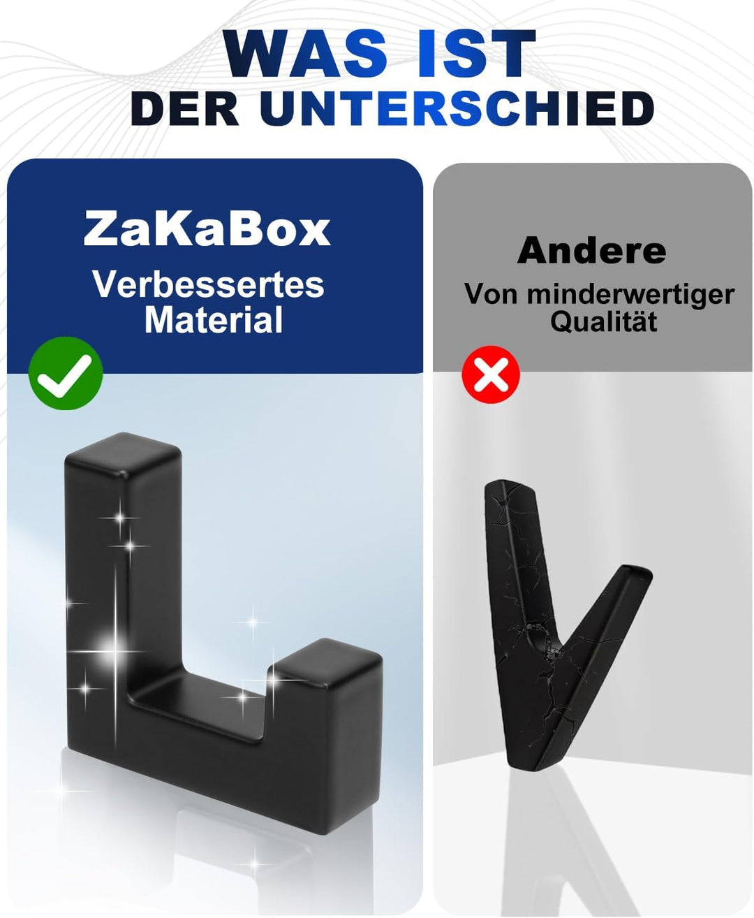 Schwarz Aluminium J-Haken, akustikpaneele kleiderhaken und haken für akustikpaneele, geeignet zum Au