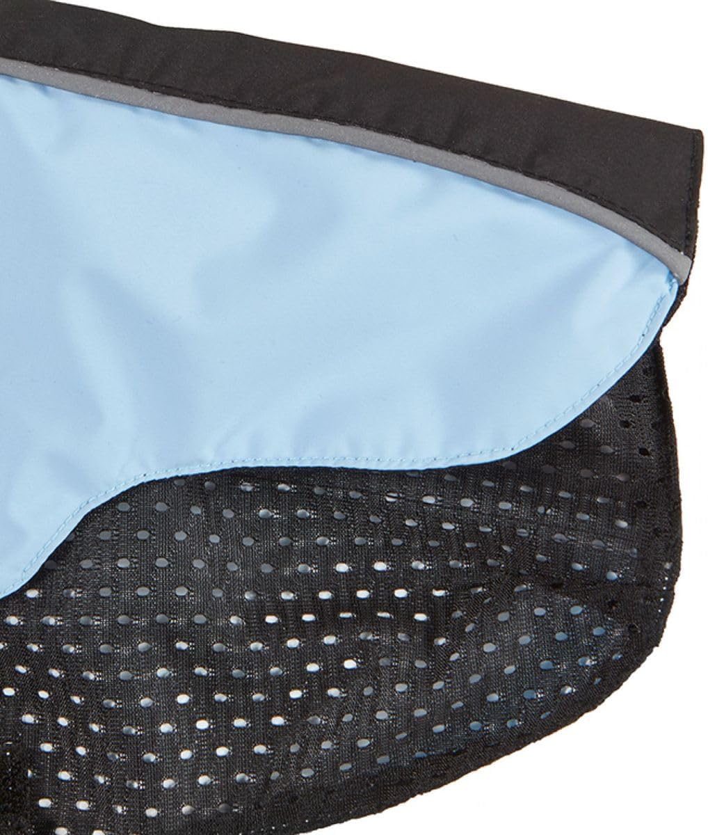 Wolters Regenjacke Easy Rain Hunderegenmantel Hundemantel blau Sky - Blue 24 cm bis 80 cm Blau, 24 c