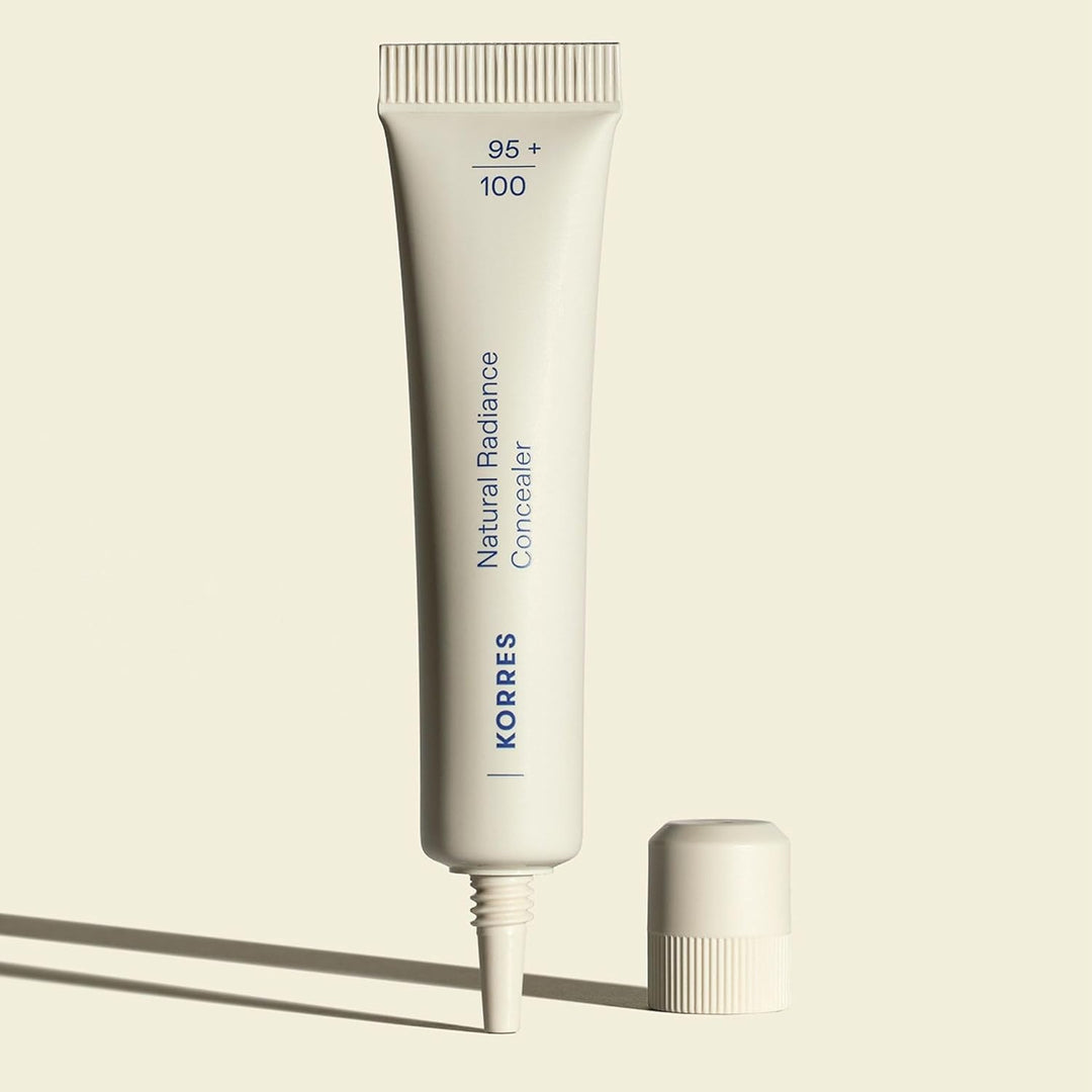 KORRES Natural Radiance Concealer Light 01, cremiger, leichter Concealer mit mittlerer Deckkraft und