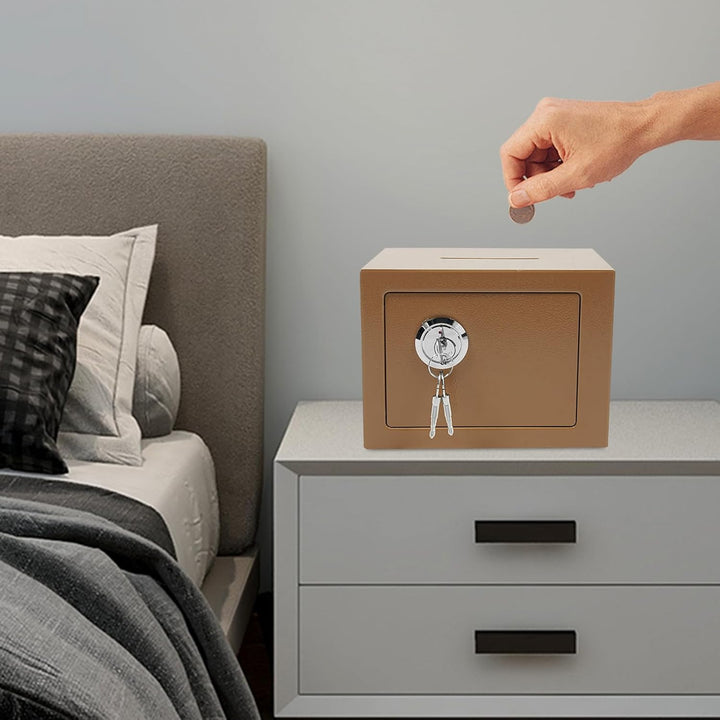 Safetresor Tresorsafe Tresor für Zuhause Schranksafe Schranktresor Geldtresor Kleine Tresorbox mit E