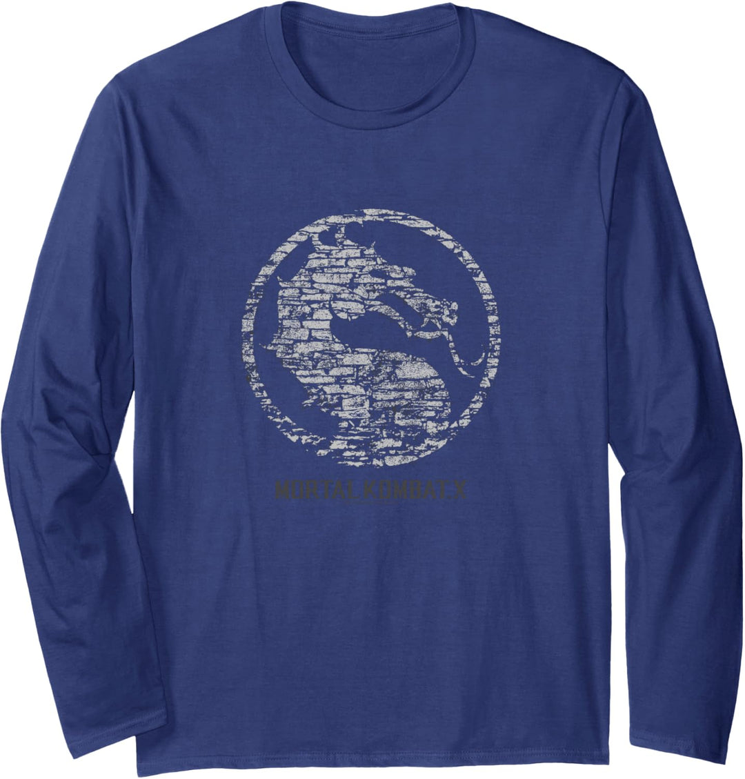 Mortal Kombat X Stone Seal Langarmshirt