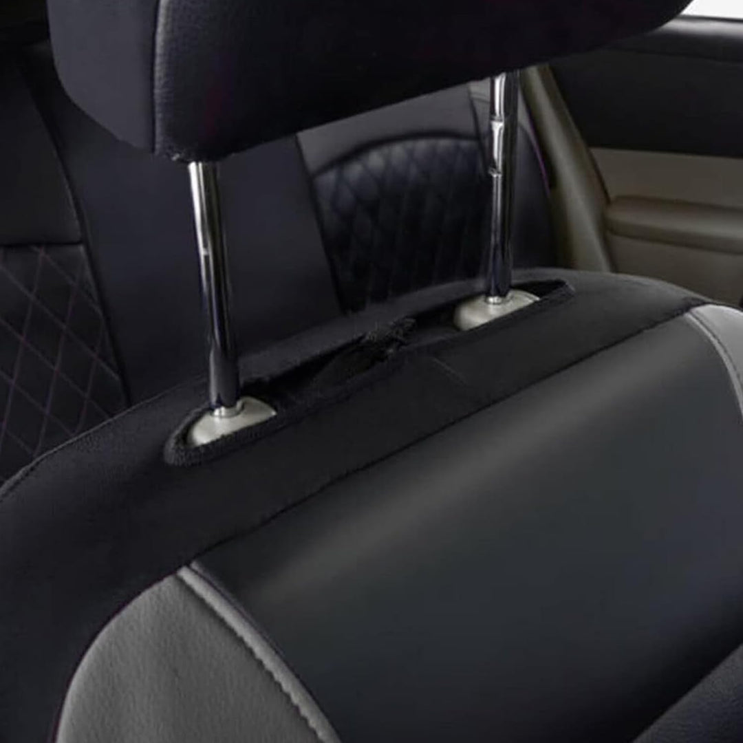 9 Stück Autositzbezüge für VW Tayron 2018 2019 2020 2021 2022 2023 2024 2025, Auto Sitzbezüge Sets W