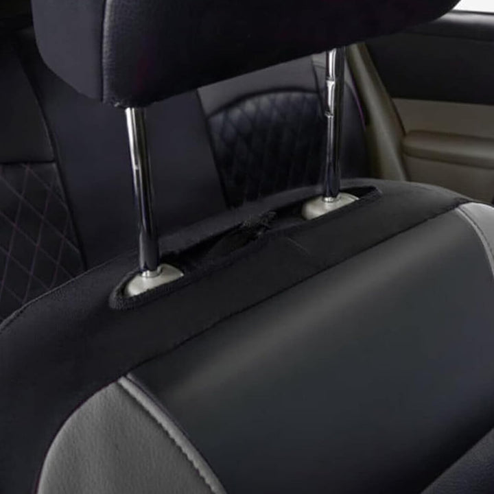 9 Stück Autositzbezüge für VW Tayron 2018 2019 2020 2021 2022 2023 2024 2025, Auto Sitzbezüge Sets W