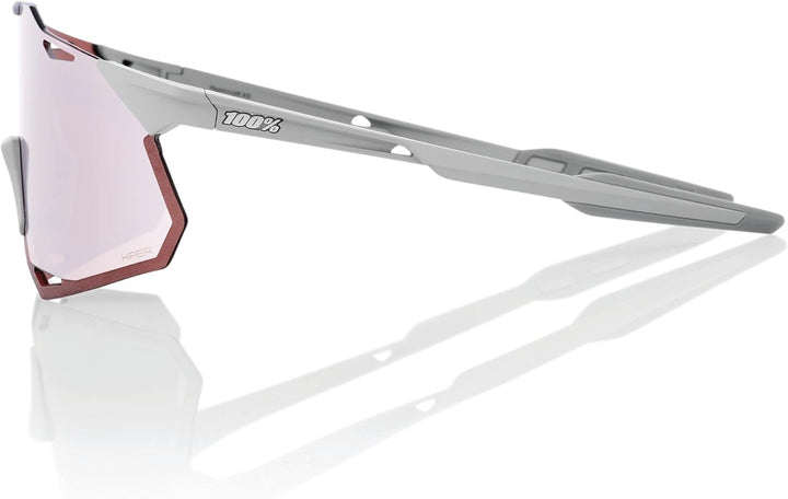 100% HYPERCRAFT Fahrradbrille, Schwarz, Orange/Rot, XS