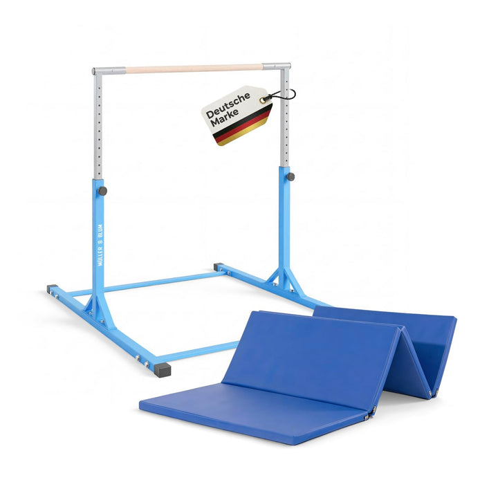 Müller &amp; Blum Premium Turnreck für Kinder, höhenverstellbares Turngerät für Indoor &amp; Outdoor, Turnst