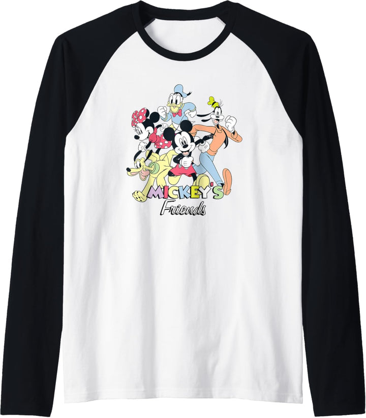 Disney Mickey Mouse & Friends Running Raglan