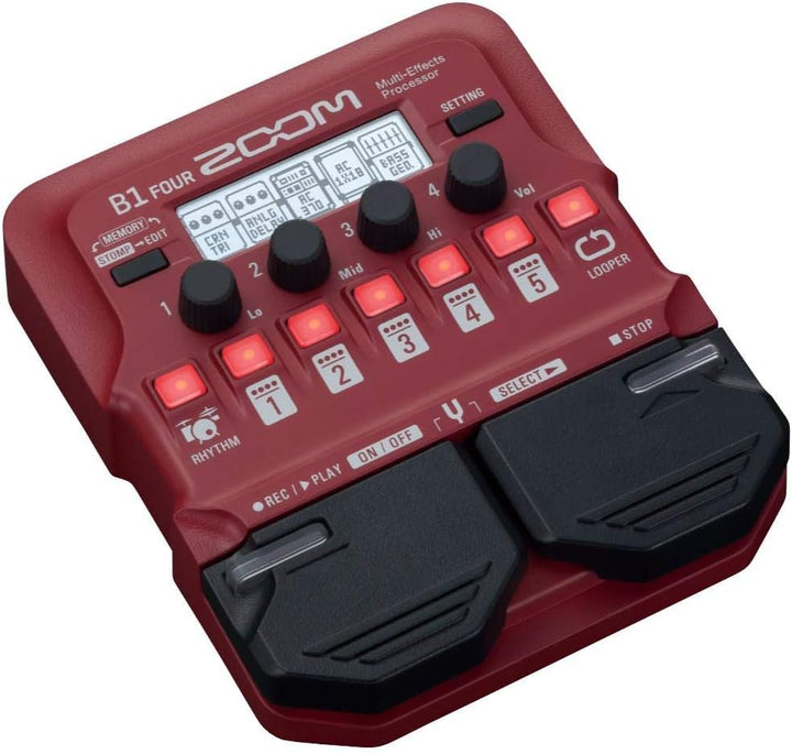 Zoom B1 FOUR Effektpedal Single, Single