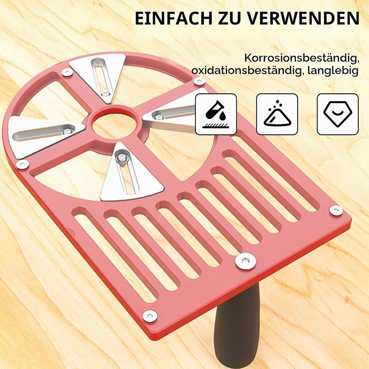 Oberfräse Grundplatte, 2-In-1Aluminiumlegierung Kantenfräse Grundplatte, Holztrimmer Basis für 65mm