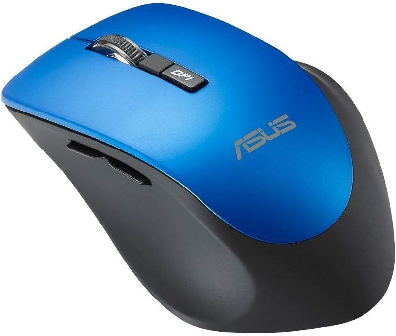 Asus WT425 Optische Maus (wireless, USB) blau, Blau