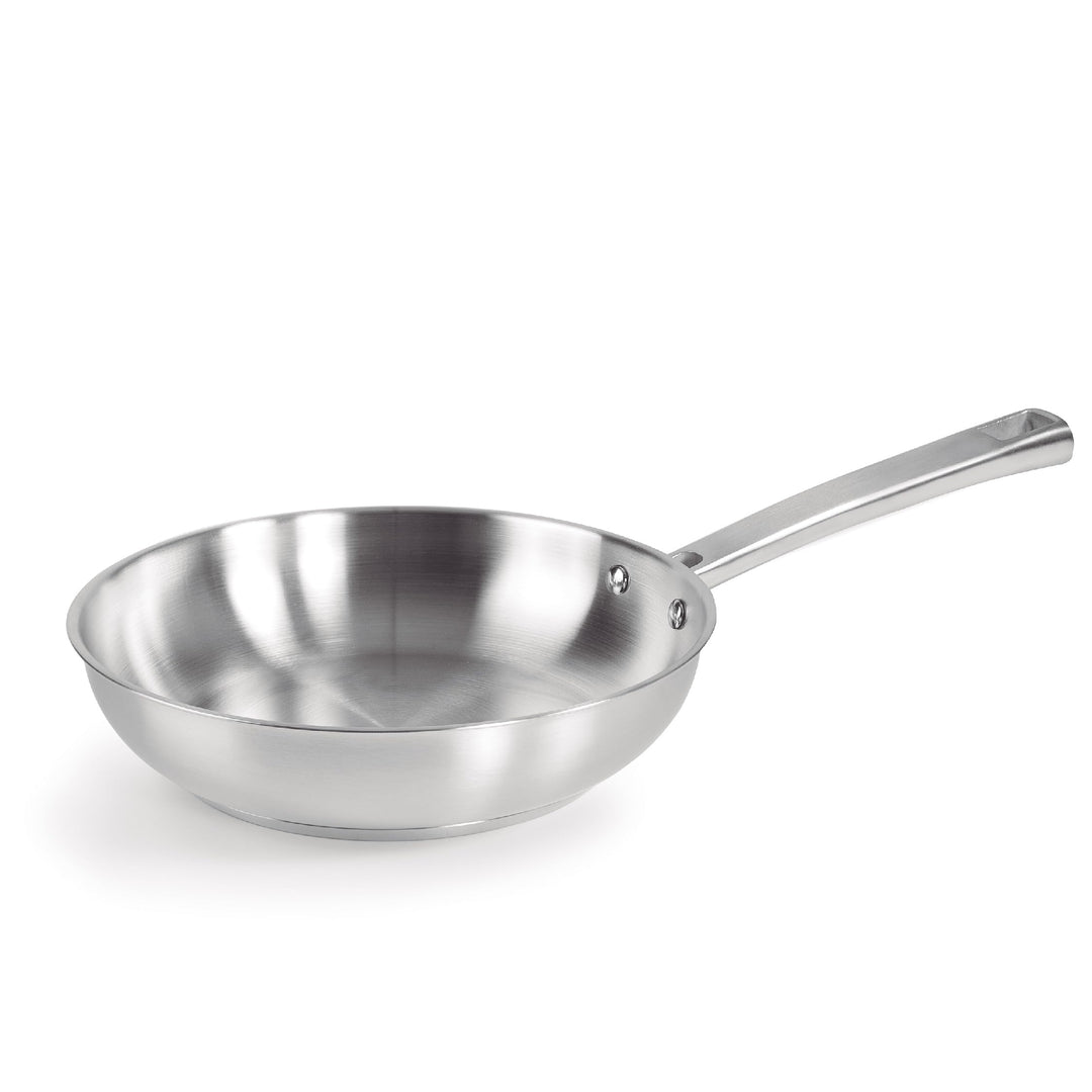 LACOR 45420 Bratpfanne Ø Foodie-Pfanne, ohne Antihaftbeschichtung, kompatibel mit allen Herdarten, u