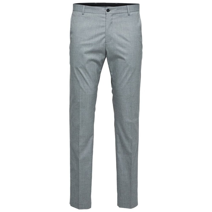 SELECTED HOMME Herren Slhslim-mylologan Light Grey TRS B Noos Anzughose, Light Grey Melange, 40 EU