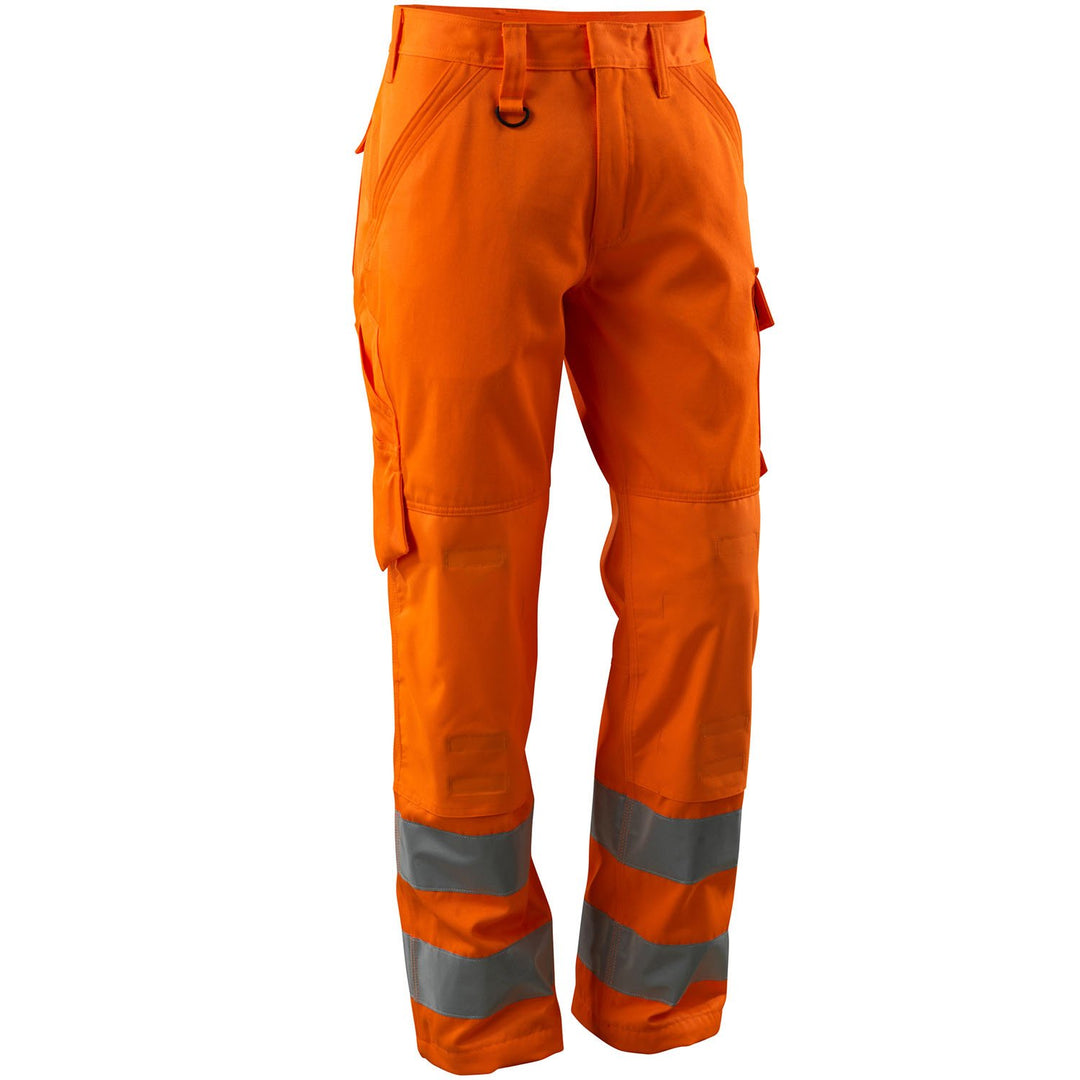 Mascot 16879-860-14-76C64 Hose "Geraldton" Mit Knietaschen, Grösse 76C64 Klasse, orange