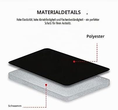 Mioke Sitzbezüge Auto Schonbezüge Universal,Autositzbezüge Set Auto-Zubehör Innenraum (Grau), Grau
