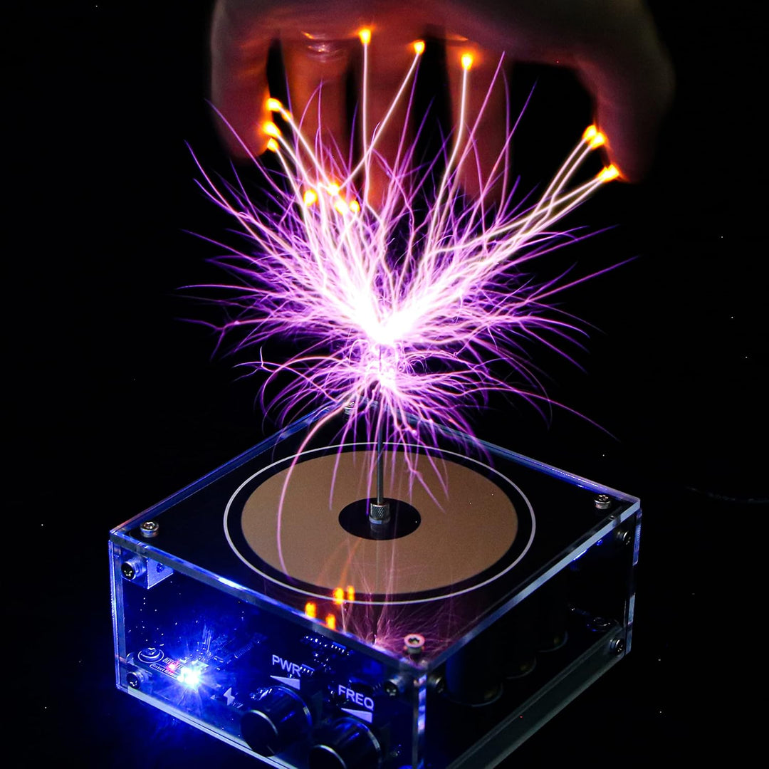 Vastarry Musik Tesla Spule Music Tesla Coil Desktop-Spielzeug Blitzmodell Electric Power Wireless Tr