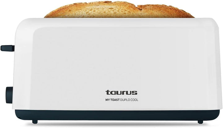 Taurus - My Toast Duplo Toaster | Leistungsstark 1450 W | extra langer Schlitz mit doppelter Breite