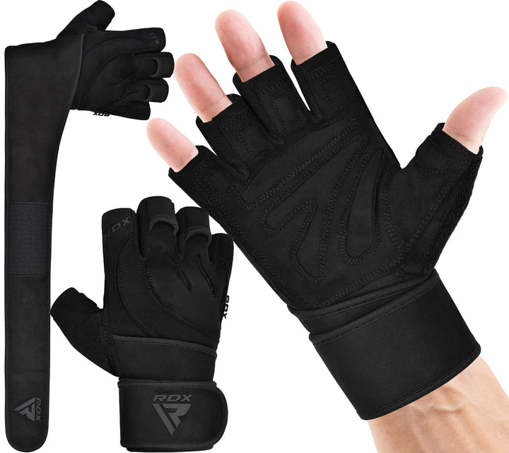 RDX Fitness Handschuhe Herren Damen, Trainingshandschuhe Krafttraining handgelenkschutz für Gewichth
