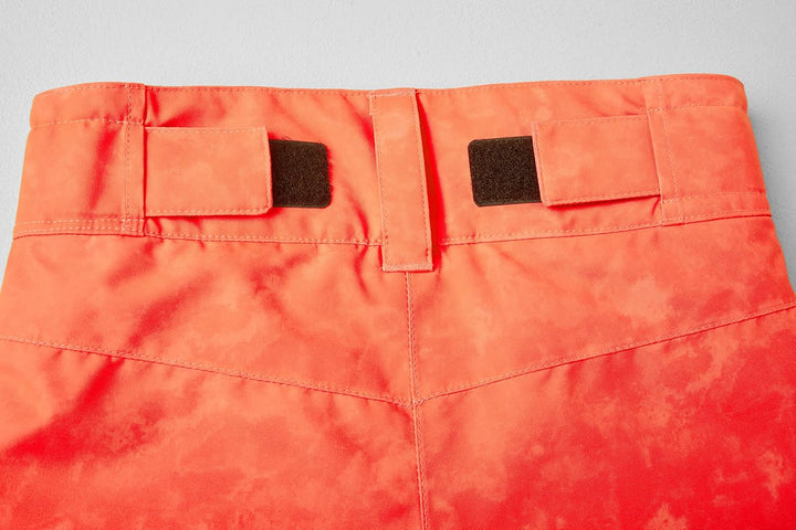 Ziener Mädchen Ski-Hose, Schnee-Hose | wasserdicht, Winddicht, warm Alin 104 Tie Dye Hot Red, 104 Ti