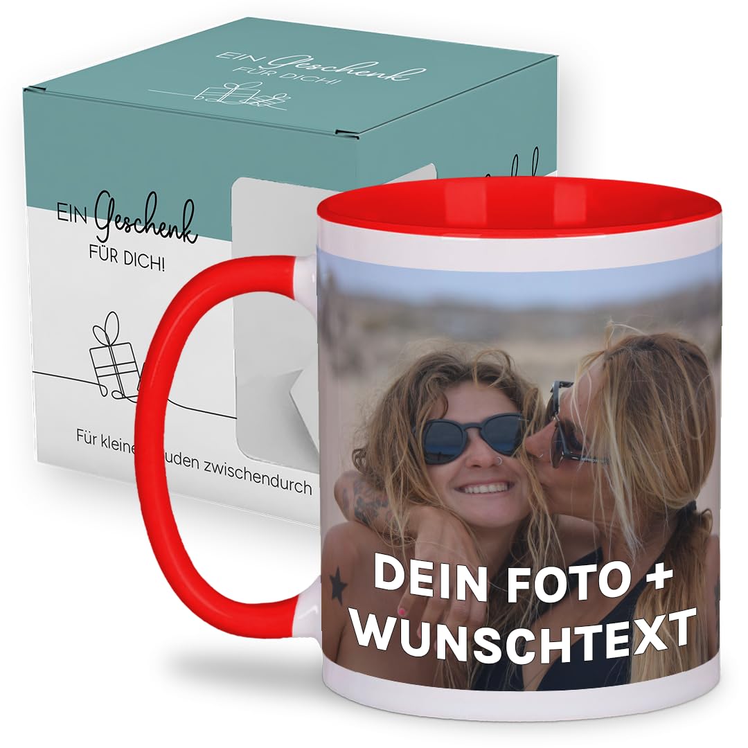 Personalisierte Tasse | personalisiert mit Foto oder Text | Tasse mit Bild | Geschenkidee | Fototass