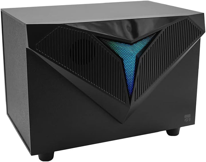 Xtreme PC-Lautsprecher 2.1 mit USB-Subwoofer Turtle Speakers mit LED 33208