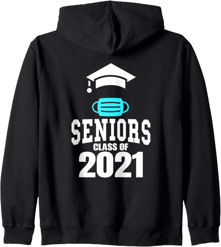 Seniors Class of 2021 Face Mask Quarantine Kapuzenjacke