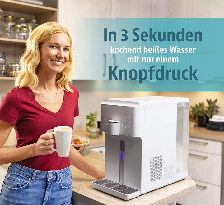 Osmose-Wasserfilter mit Wasserstofffunktion Weiss, Weiß