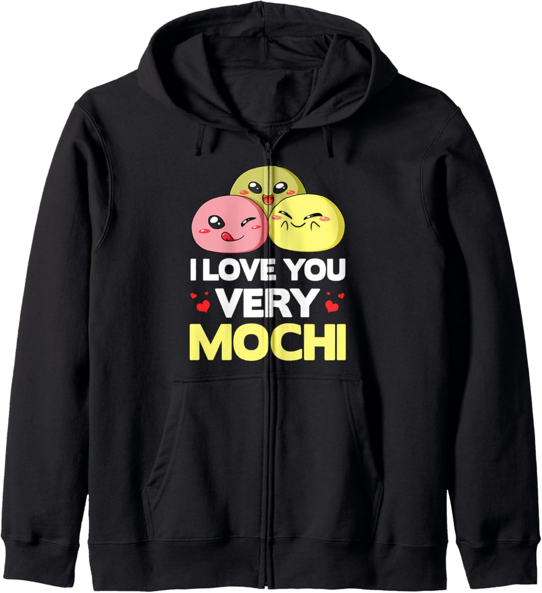 Mochi Eiskugeln, Donut-Form, Reiskuchenball Kapuzenjacke