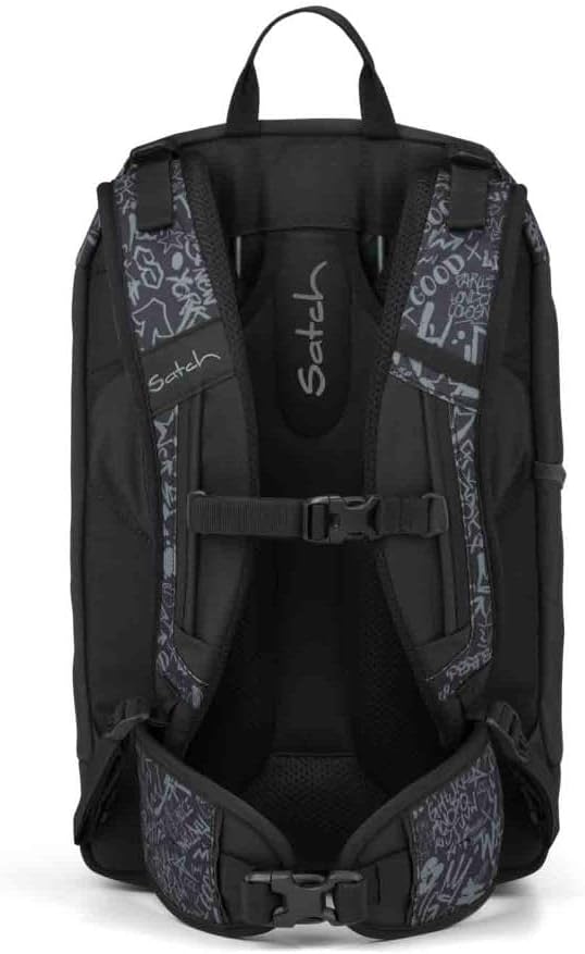 Satch Air Schulrucksack Set 3tlg. inkl. Sportbeutel (Street Ink), Street Ink