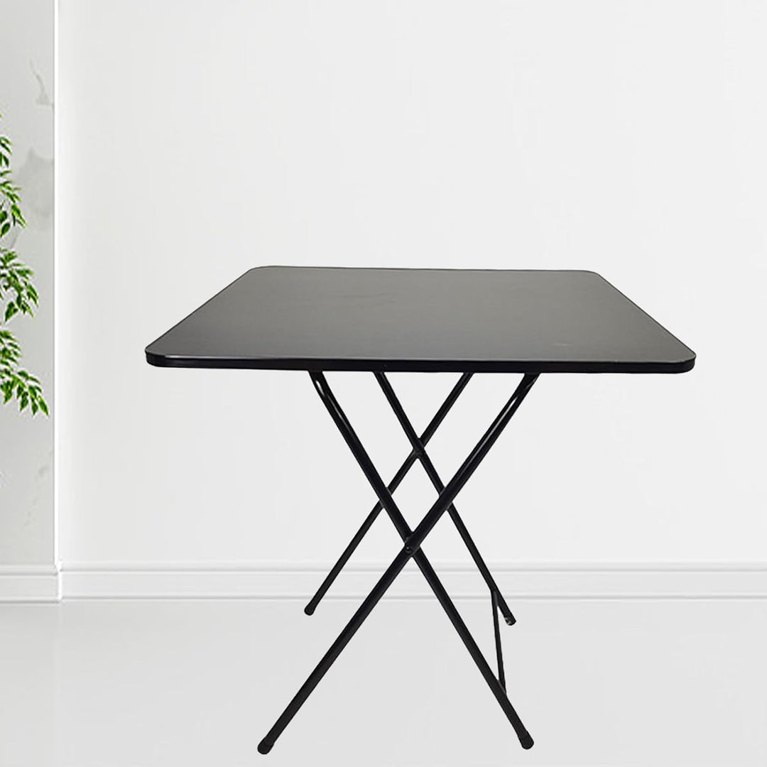 locwanot Faltbarer Esstisch, quadratisch, massives MDF, 4 Personen, Heimbüro, Arbeitszimmer, Compute